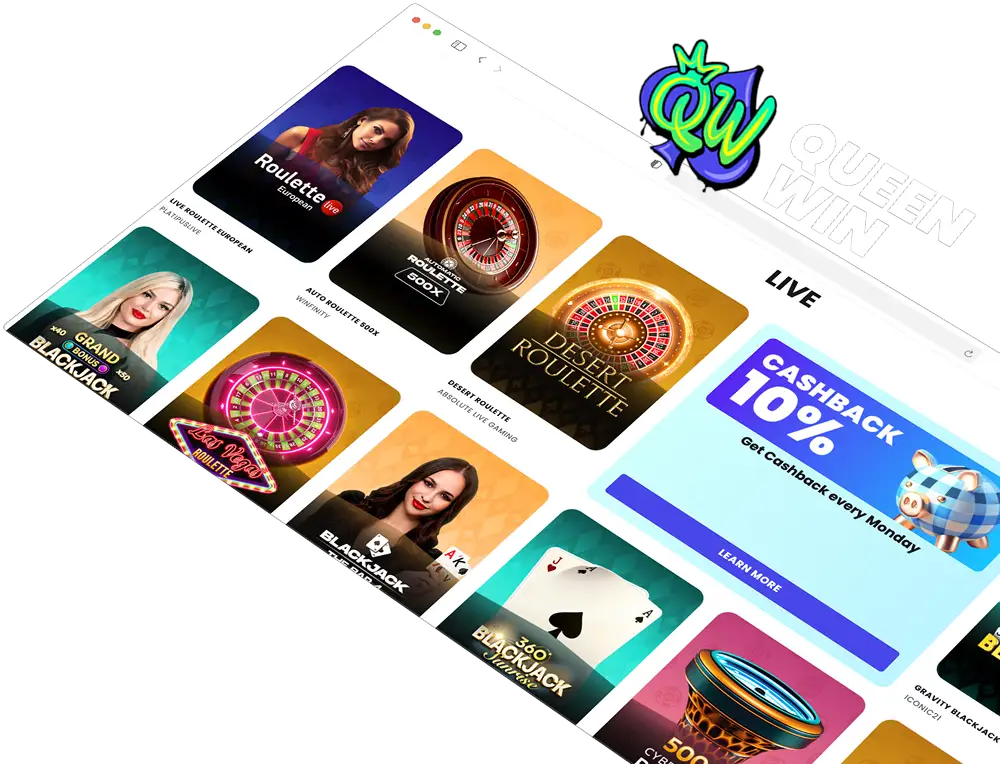 Queen Win Casino games